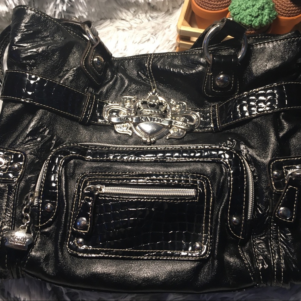 Kathy Van Zeeland Black Purse